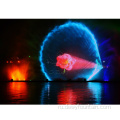 Фильм -водный фонтан лазерный водный проектор на озерах